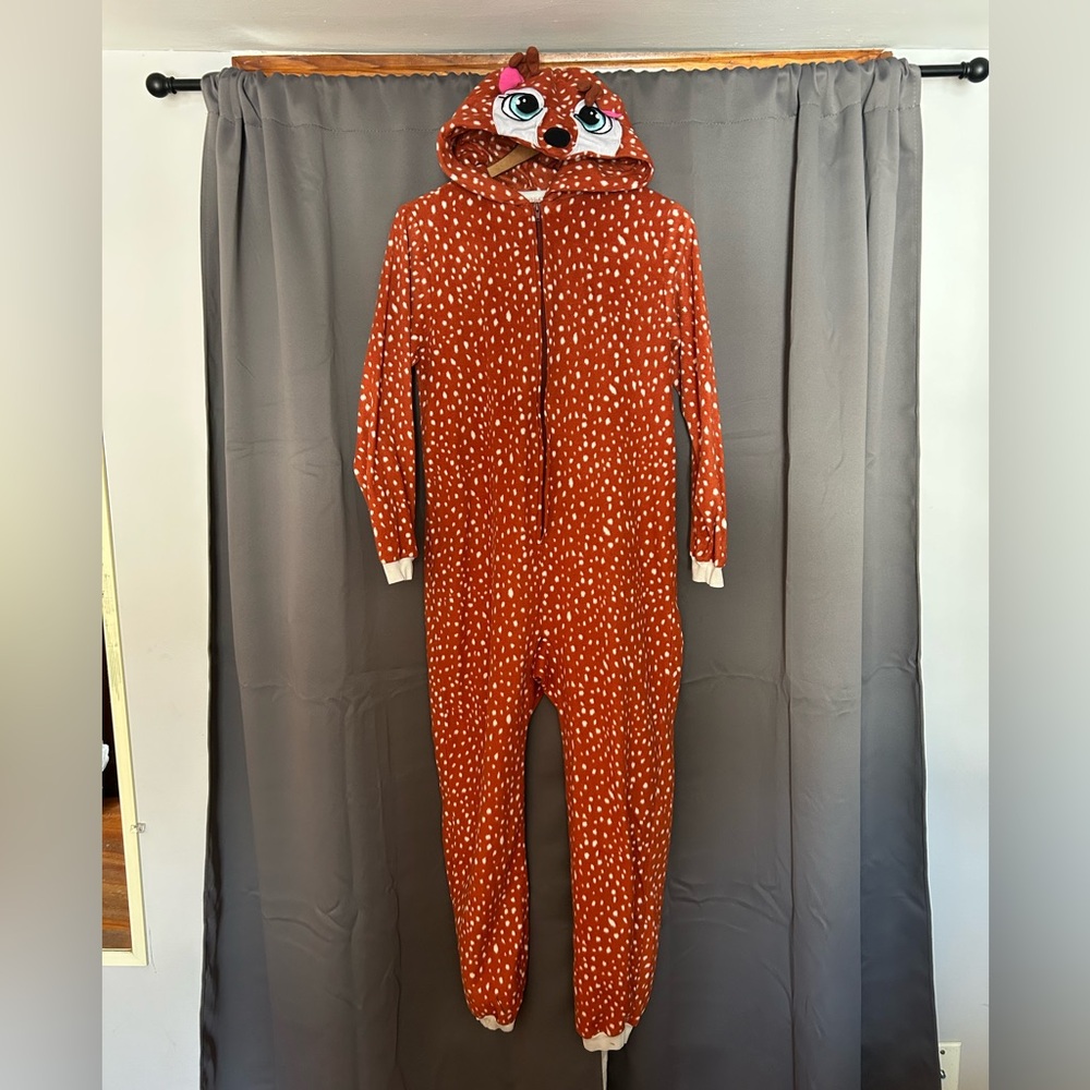 XL deer onesie pajamas or costume